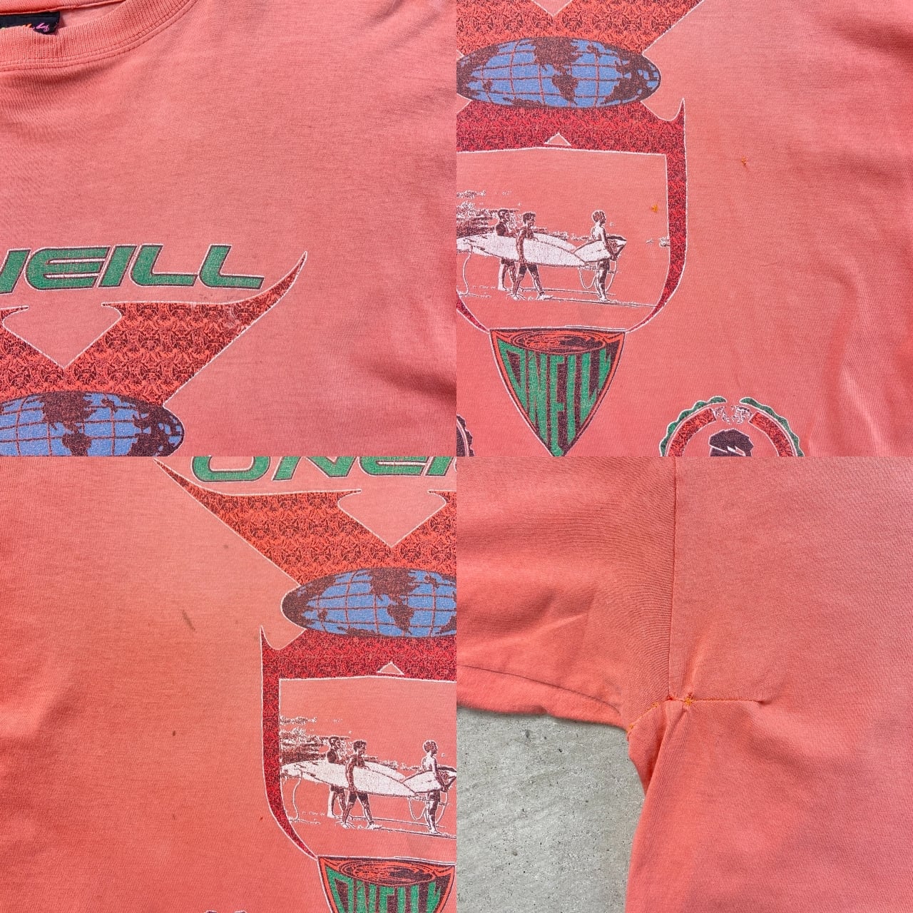 90年代 O'NEILL オニール 両面プリントTシャツ サーフ メンズXL 90年代 O'NEILL オニール 両面プリントTシャツ サーフ メンズXL