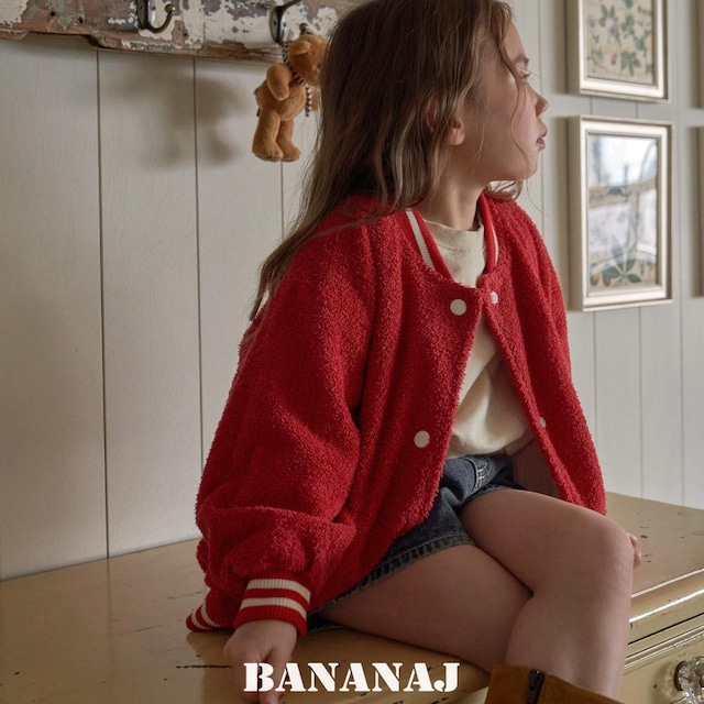 «sold out»«ジュニアサイズあり»«Banana J» テリーブルゾン 2colors