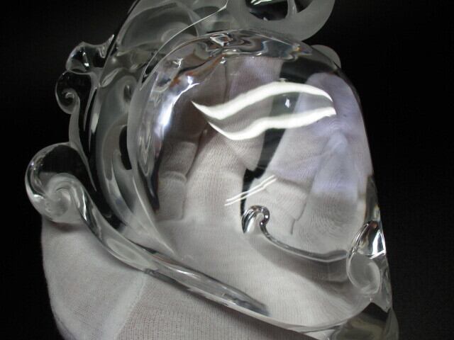 [送料無料]最高品質][超美品] 総高約32cm 最高品質天然水晶イルカ