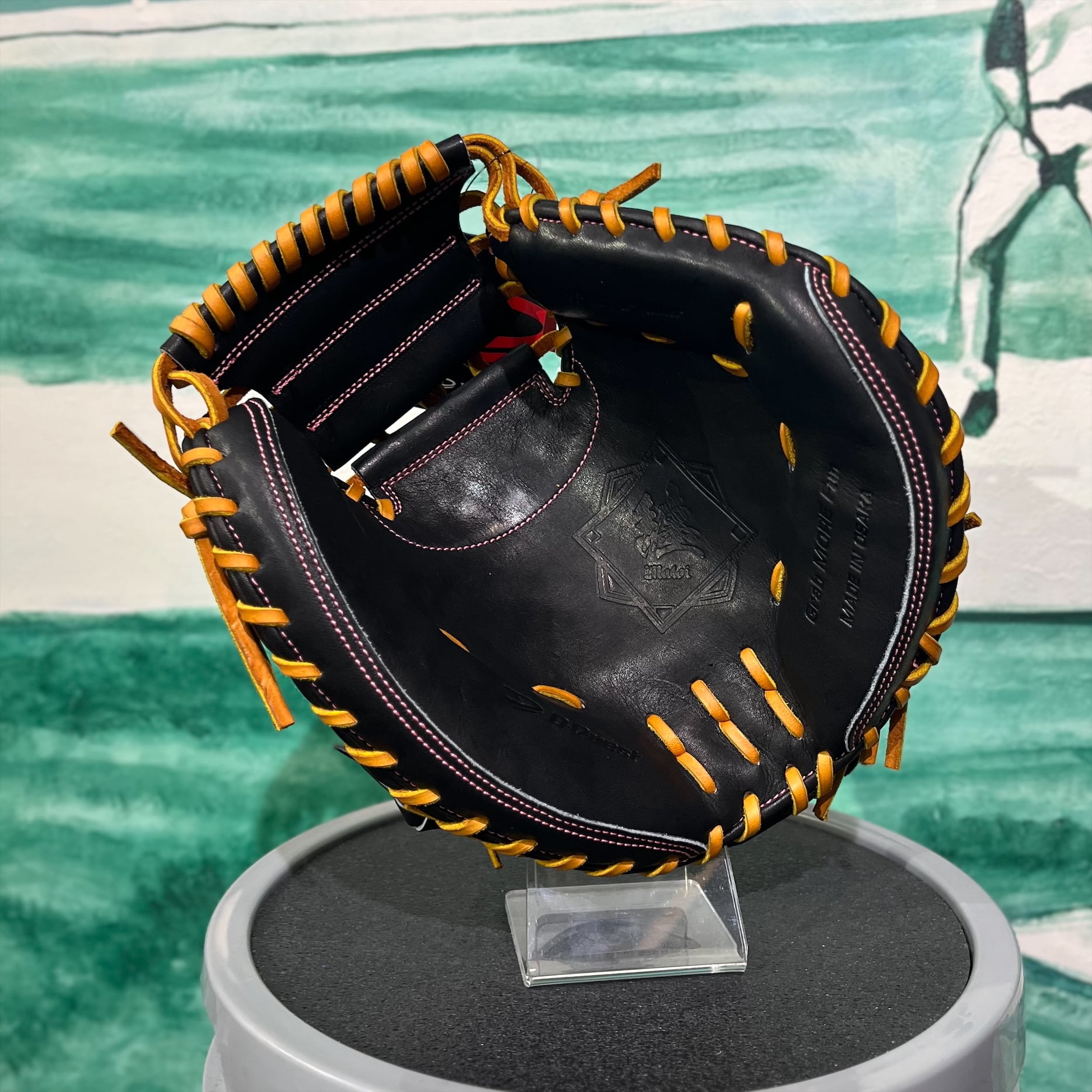 D-Quest ディークエスト フォーリーフベース限定ラベル 硬式グラブ