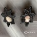 イヤリング    　lace flower 25