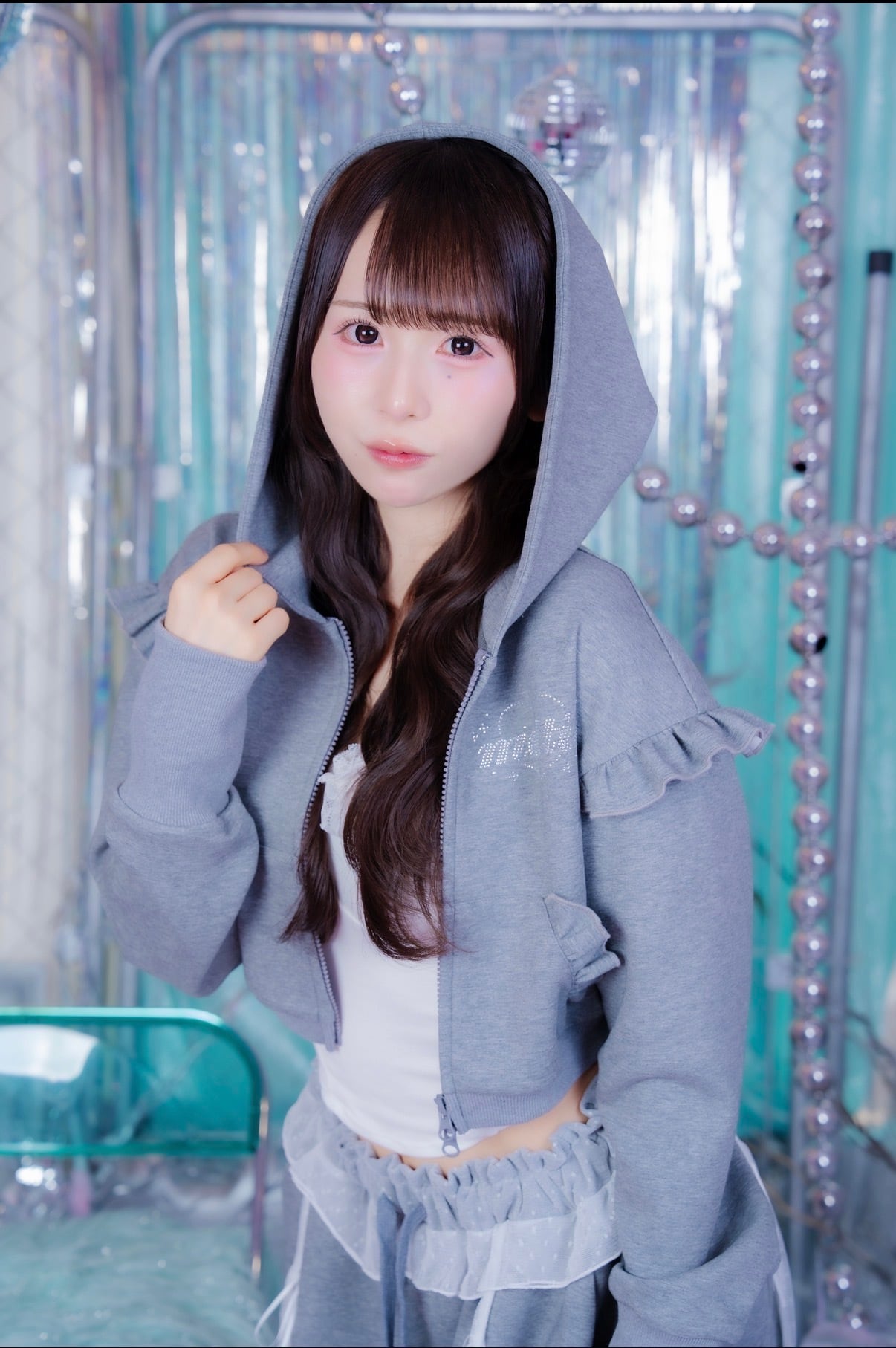 Kitten Frill Zip Hoodie【10月中旬発送】