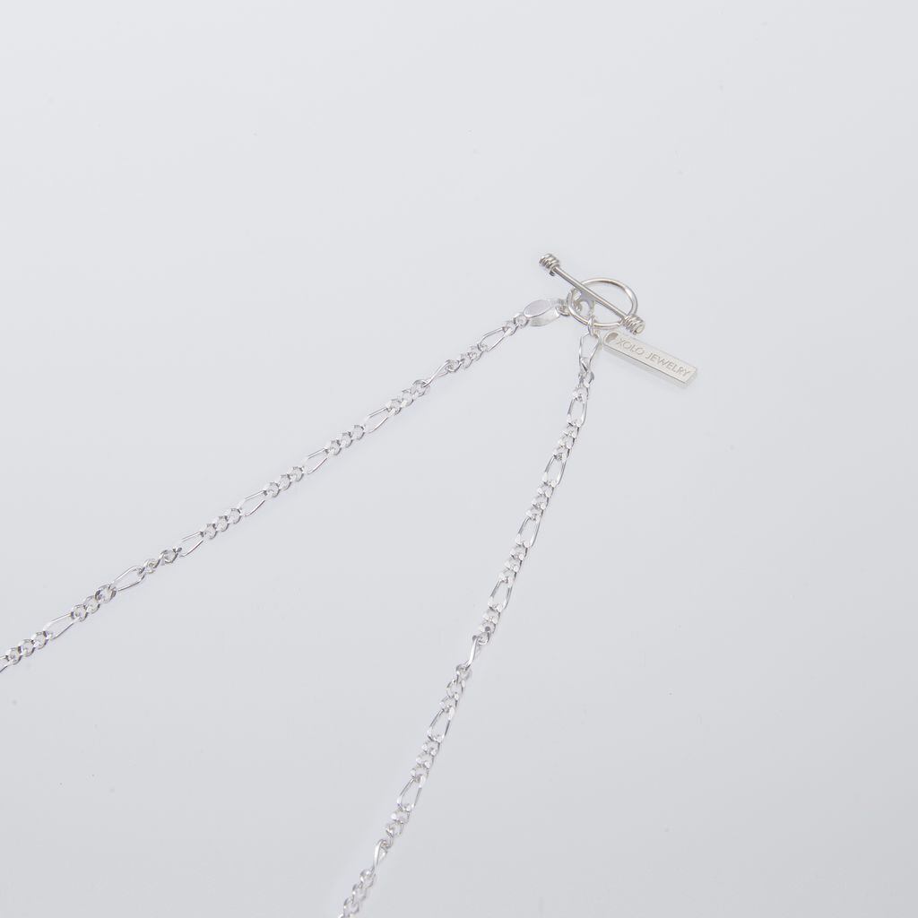 XOLO JEWELRY Figaro Link Necklace 2mm 60cm | MAROON WEBSTORE