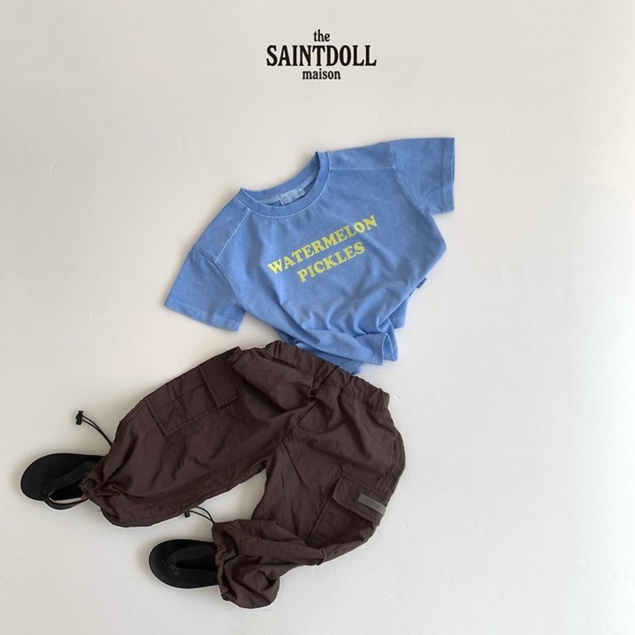 [SAINTDOLL] Cargo Anorak Pants / [세인트돌] 카고아노락팬츠