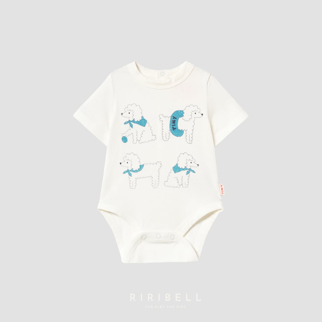 【TINYCOTTONS】Poodle Graphic Body