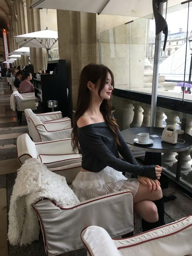 (即納) vegetable / Shimmer offsholder knit