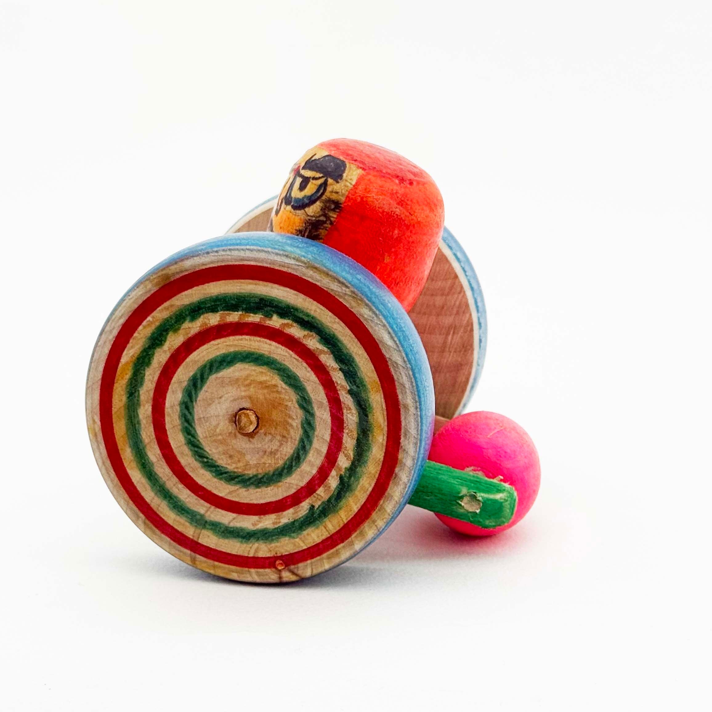 はりまや木地玩具「だるま車」