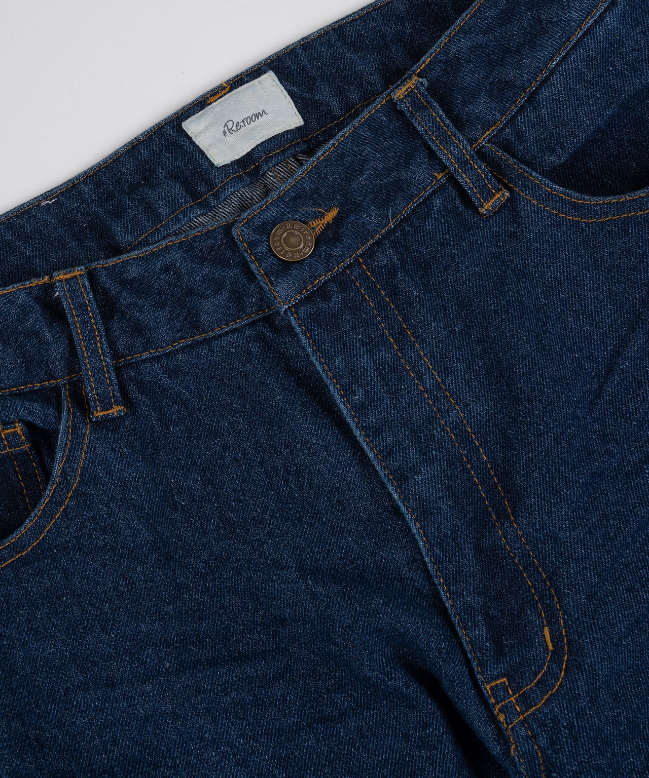 【#Re:room】ONE WASH VINTAGE WIDE DENIM PANTS［REP194］