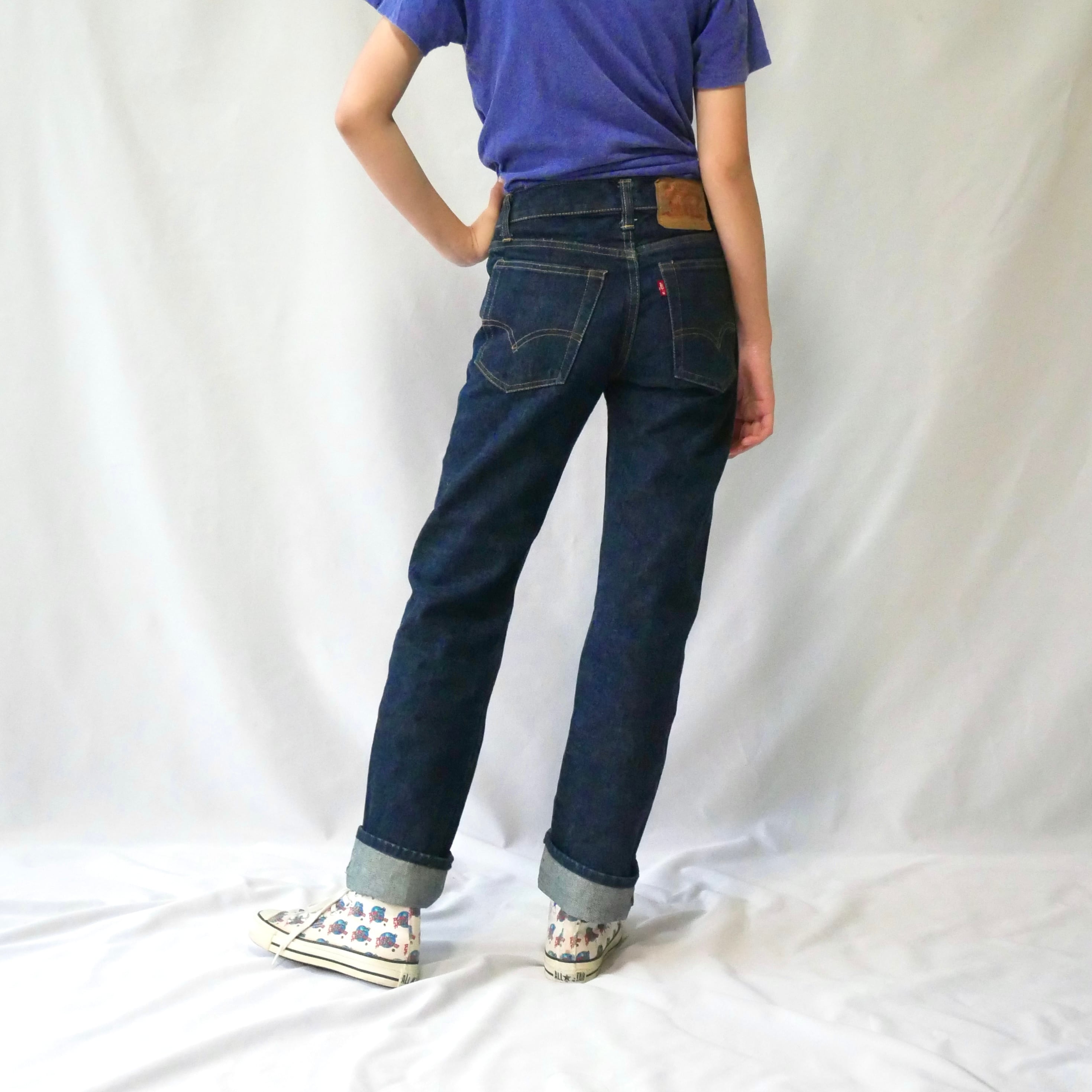 70s Levi's 805 bigE denim pant 70年代 リーバイス805 ビッグE 濃紺