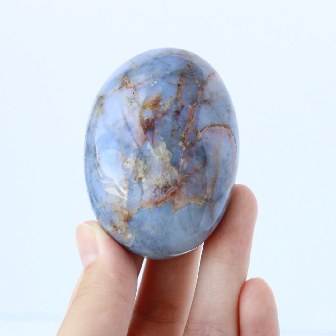 稀少 天然石 握り石 金魚 稀少 天然石 握り石 金魚