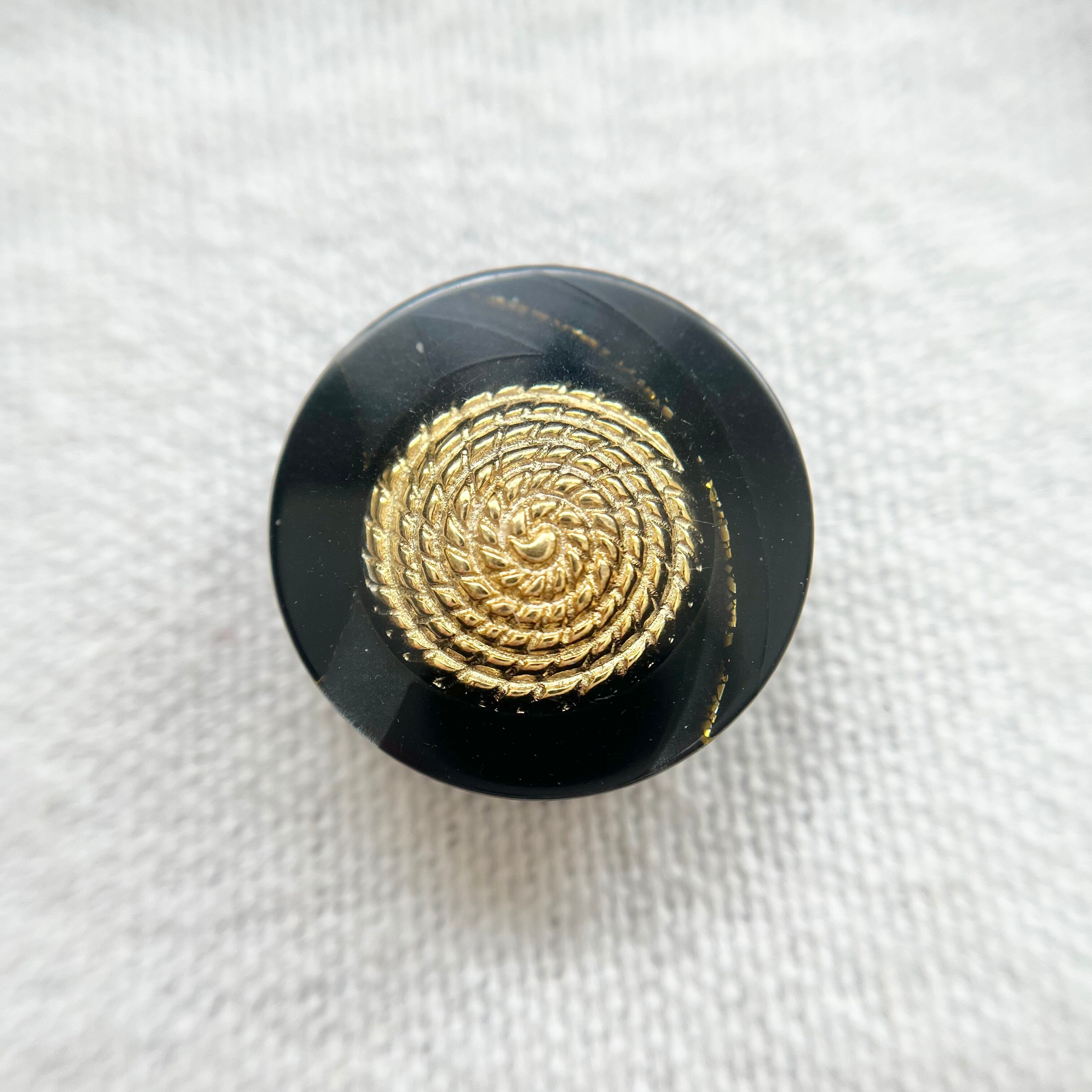 ブラック スパイラルゴールド 19.5mm