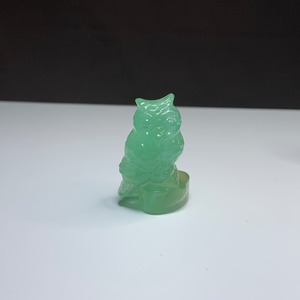 14.可愛いふくろう・フローライト