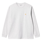 Carhartt (カーハート) L/S CHASE T-SHIRT - Ash Heather / Gold