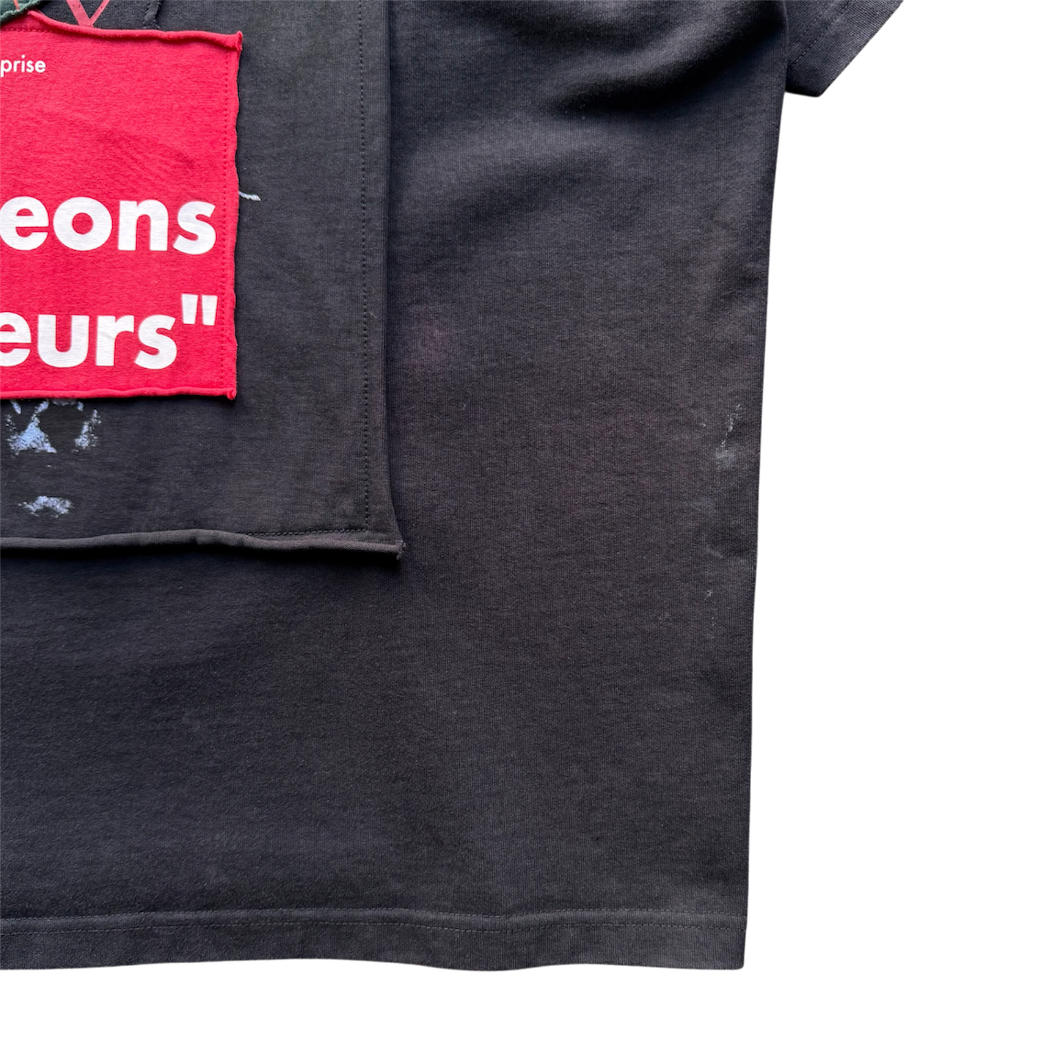VETEMENTS 18aw Patchwork Hoodie