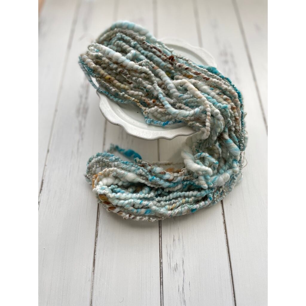 アートヤーン  手紡ぎ糸【22-0107】