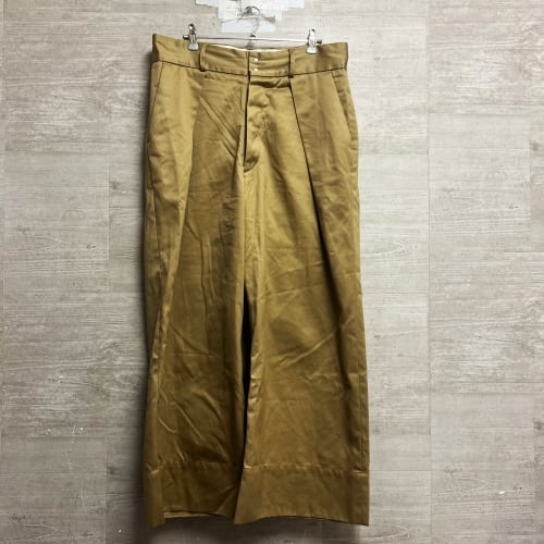 SOUMO ソウモ BIG TUCK CHINO ビッグタックチノワイドパンツ ベージュ 