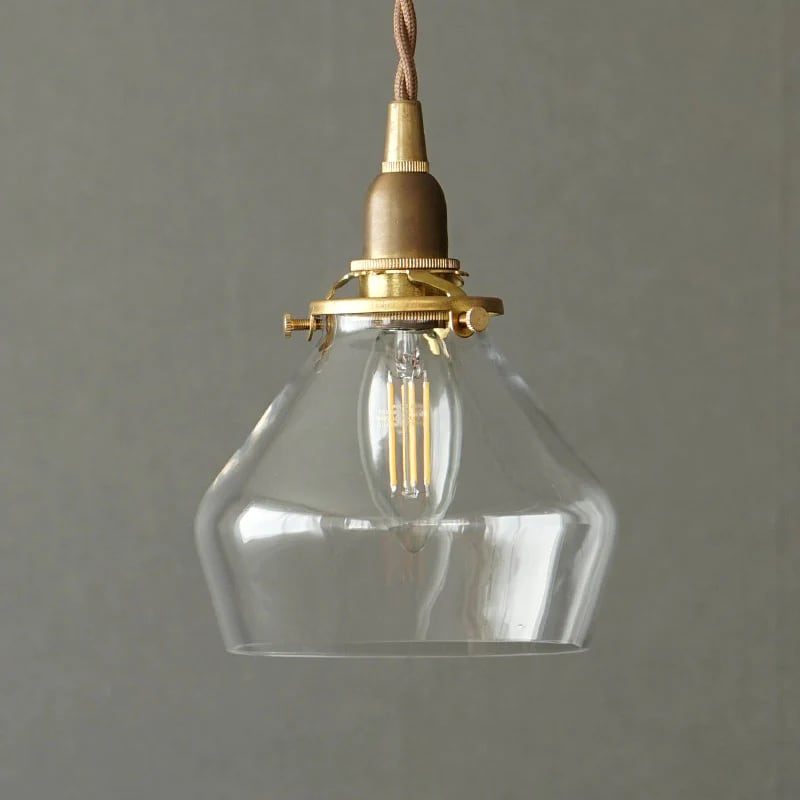 AXCISガラスシェード ポワー クリア #334