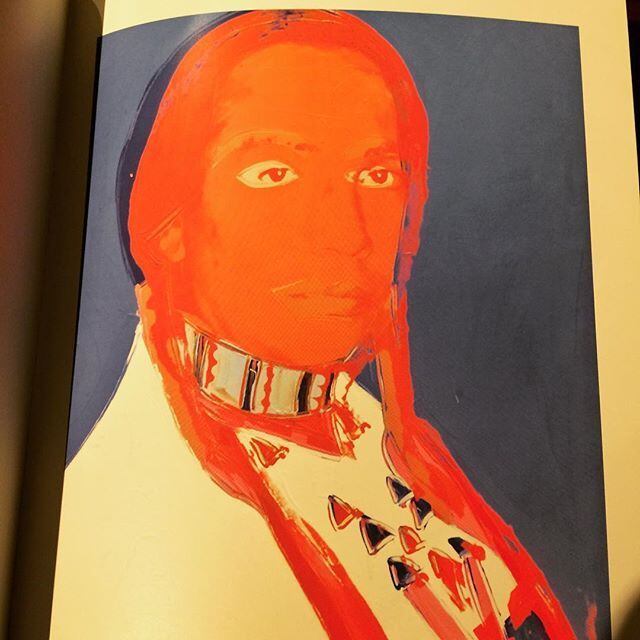 画集「The American Indian, Paintings and Drawings／Andy Warhol」 - 画像2