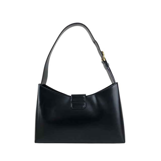 Salvatore Ferragamo サルヴァトーレ フェラガモ ショルダーバッグ ブラック ガンチーニ レザー セミショルダーバッグ vintage ヴィンテージ オールド n7zn28