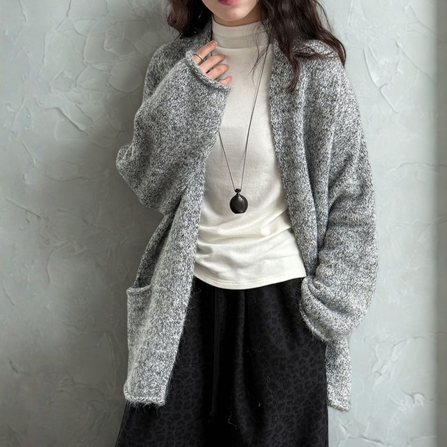 ルーズニットカーディガン　 N00213