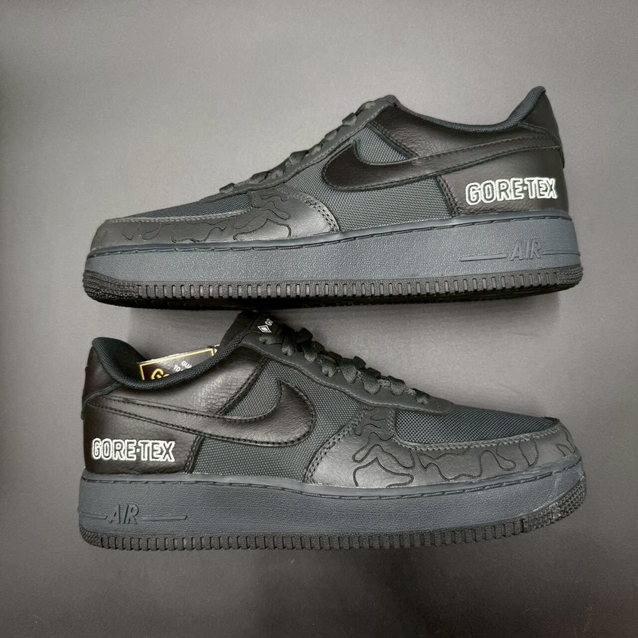 Nike Air Force 1 low GORE-TEX UNRELEASED SALESMANS SAMPLE BLACK