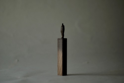 (070)wood figure-mini台付_039