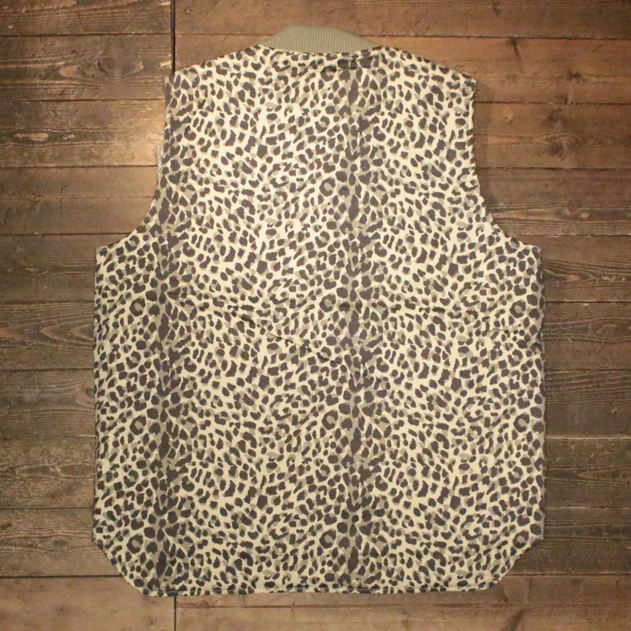HIDE AND SEEK】Camo Zip Work Vest -PANTHER（ハイドアンドシーク