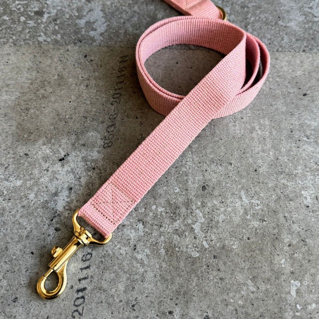 リード Acrylic × Linen pink 2cm幅 / 2.5cm幅