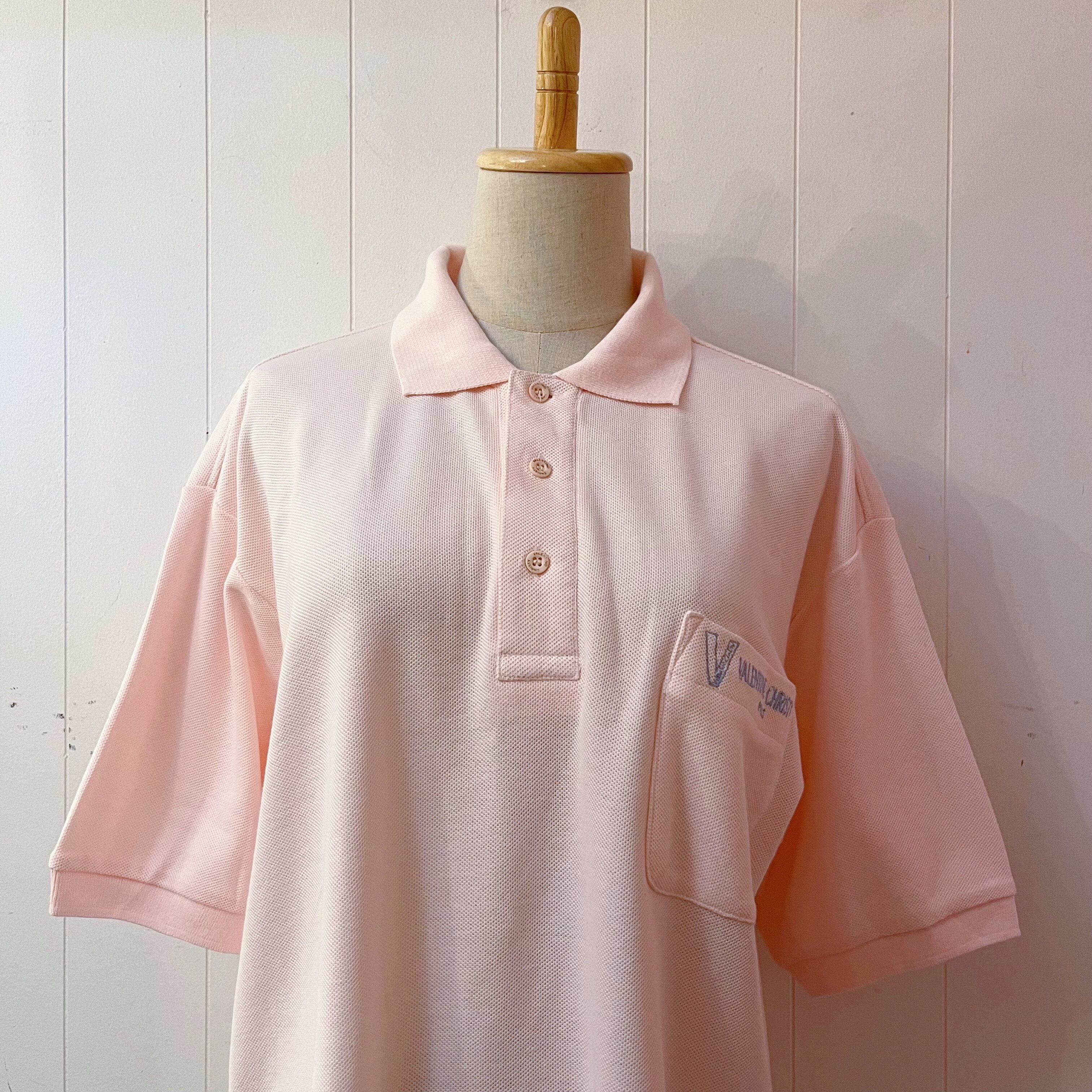 valentino / pale pink polo shirt