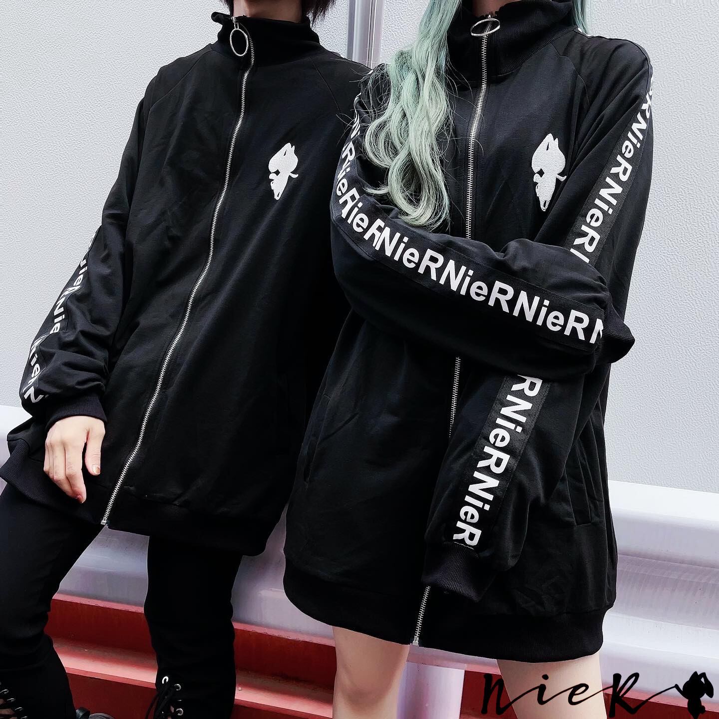 NieR HIGH NECK ZIP OUTER | NIER CLOTHING powered by BASE