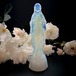 オパールセントガラスの聖母像