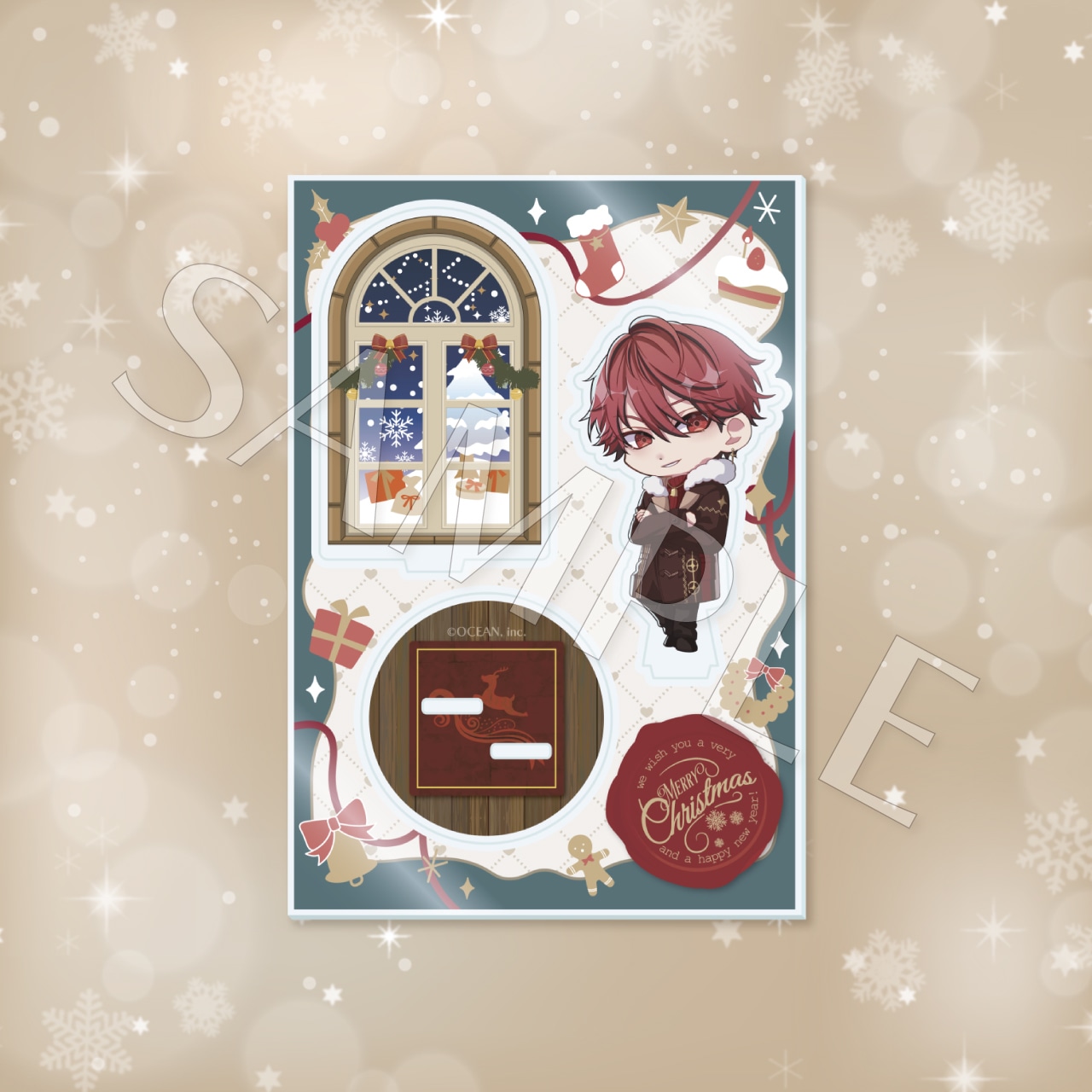 【火威漣】2025年クリスマスミニキャラアクリルスタンド