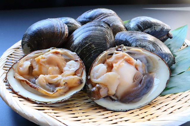 【旨さ濃厚】【5個】黒ホッキ/北海道長万部ブランド/噴火湾/450－500g超特大サイズ【日時指定可】