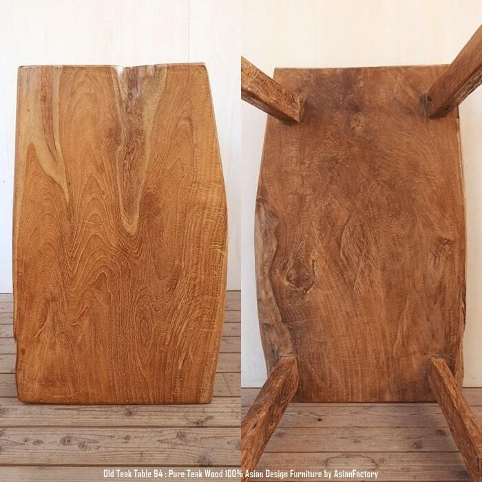 オールドチーク カウンターテーブル 幅94cm × 奥行59cm × 高さ77cm