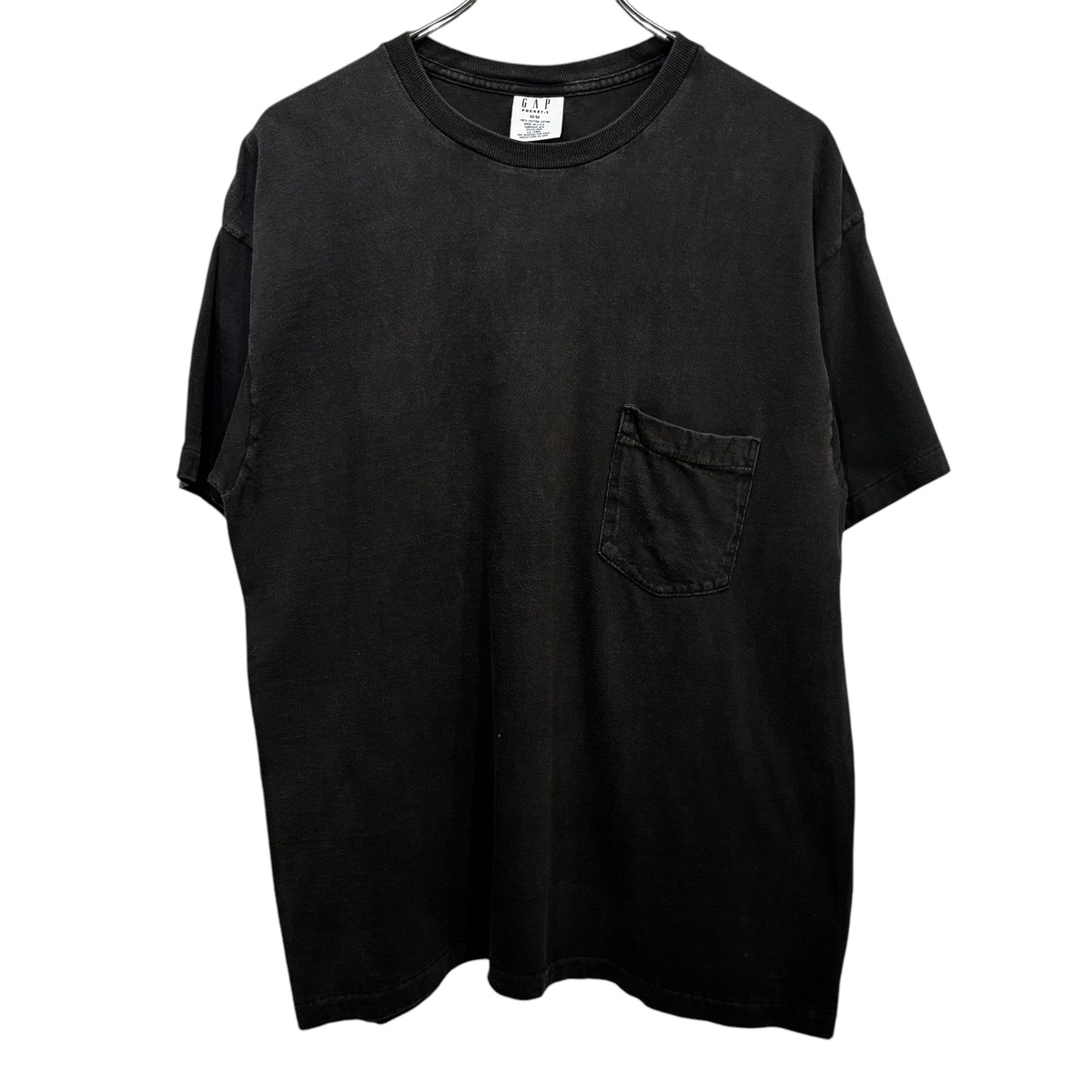 90s USA製 OLD GAP モックネック 長袖 Tシャツ メンズ XL 90年代 オールド ギャップ ラガーシャツ 素材 ヘビーウェイト マルチカラー ロンT main image 0