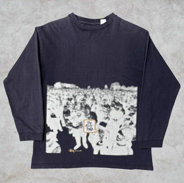 00’s old stussy Design Long Sleeve Tee 【高円寺本店】
