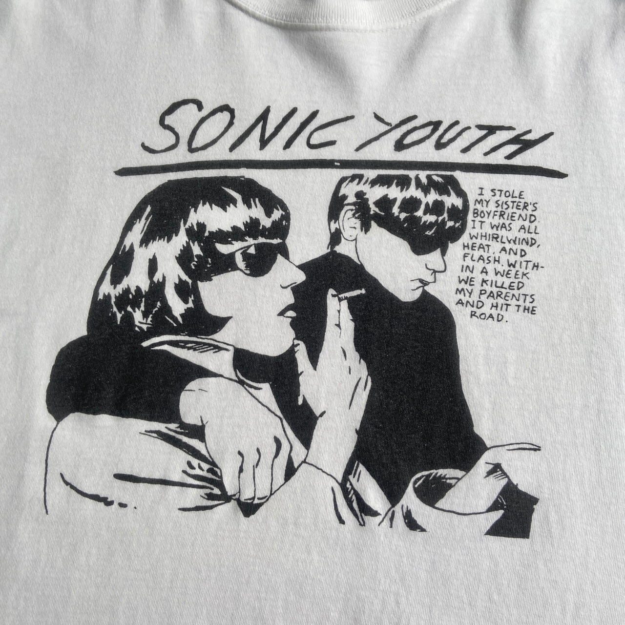 00年代 SONIC YOUTH ソニックユース Goo バンドTシャツ メンズXL 古着 ...