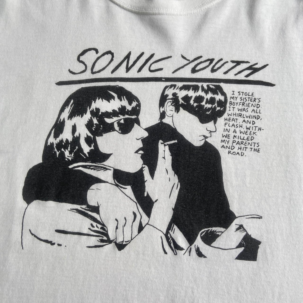 00年代 SONIC YOUTH ソニックユース Goo バンドTシャツ メンズXL 古着 