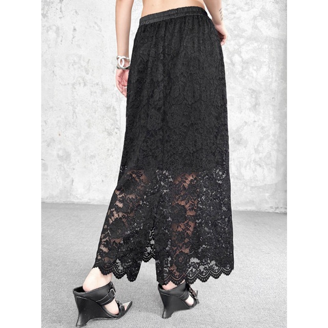 Lace china button set-up C1556