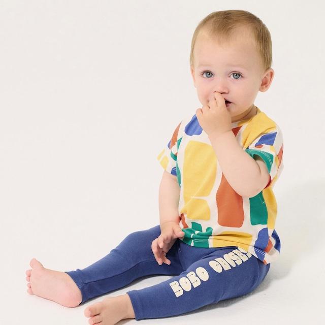 《BOBO CHOSES 2026SS》Bobo Choses Modern leggings / blue / baby