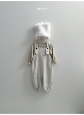 〖取寄〗韓国子供服 / 26winter / minirobe / テリーオーバーオール / キッズ *S~L*