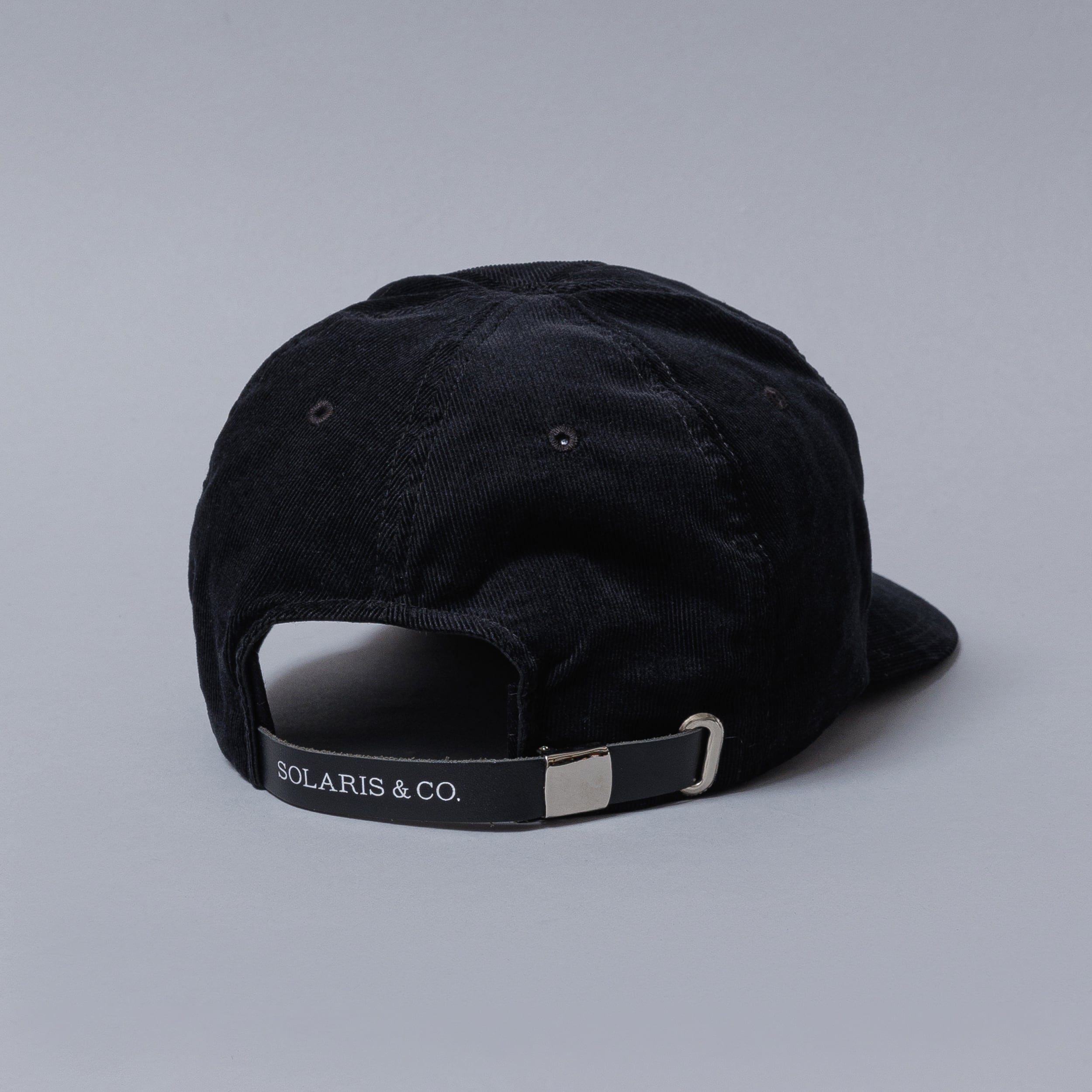 SOLARIS&CO レザーハット、ベレー帽/黒 SOLARIS&CO レザーハット、ベレー帽/黒