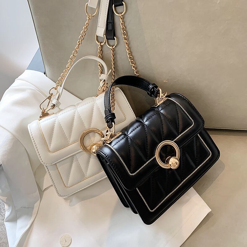 チェーンバッグ女性のメッセンジャーバッグ2020新しい波夏のファッションハンドバッグショルダーバッグネットレッドワイルドスモールスクエアバッグ Tiancai_Wing_Bag1185693