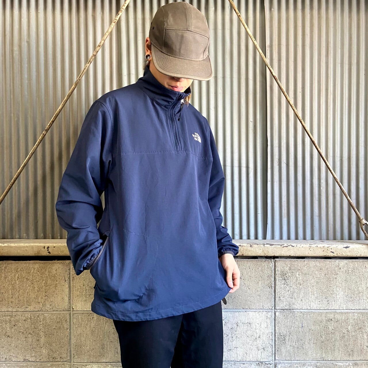 THE NORTH FACE ザ ノースフェイス TNF APEX ハーフジップ プル