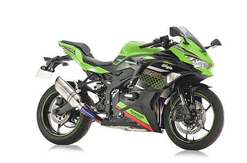 NINJA ZX-25R SE('20～’22)・ZX-25R SE KRT EDITION('20～'22) GPスペック   シングル チタンポリッシュ[GK37-T1ST]