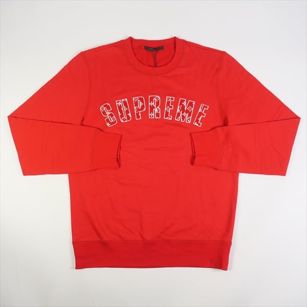 Supreme Arc Logo Crewneck M ネイビー 紺 アーチロゴ