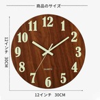 時計 常夜灯時計 電波非対応 壁掛け時計 サイレント 壁掛け時計 リビング寝室 メイン装飾 インテリア プレゼント ギフト ブラック