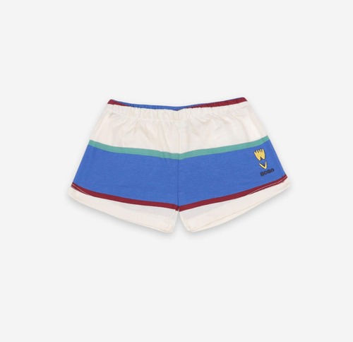 SALE!!【Bobo Choses】ボボショーズ　Stripes Jersey Shorts 海外子供服 パンツ