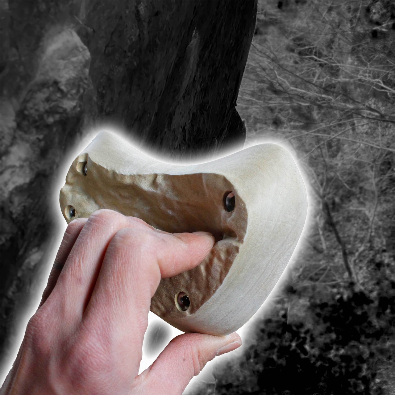 【木製クライミングホールド】Mt,Mitake-1 3P