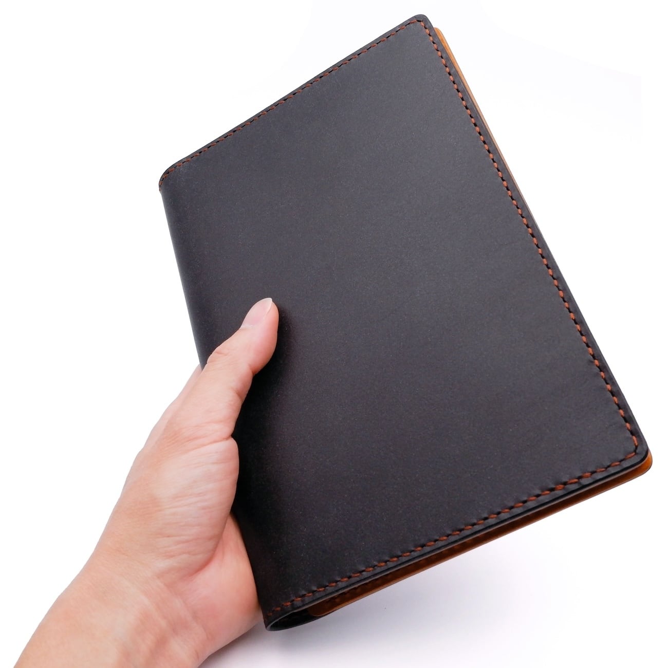 A5_一般手帳用】段差がなく書きやすい、本ヌメ革の手帳カバー